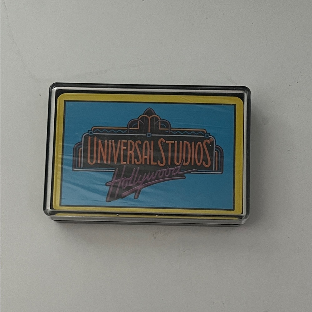 Universal Studios Hollywood Vintage Playing Cards Sealed Made in Hong Kong